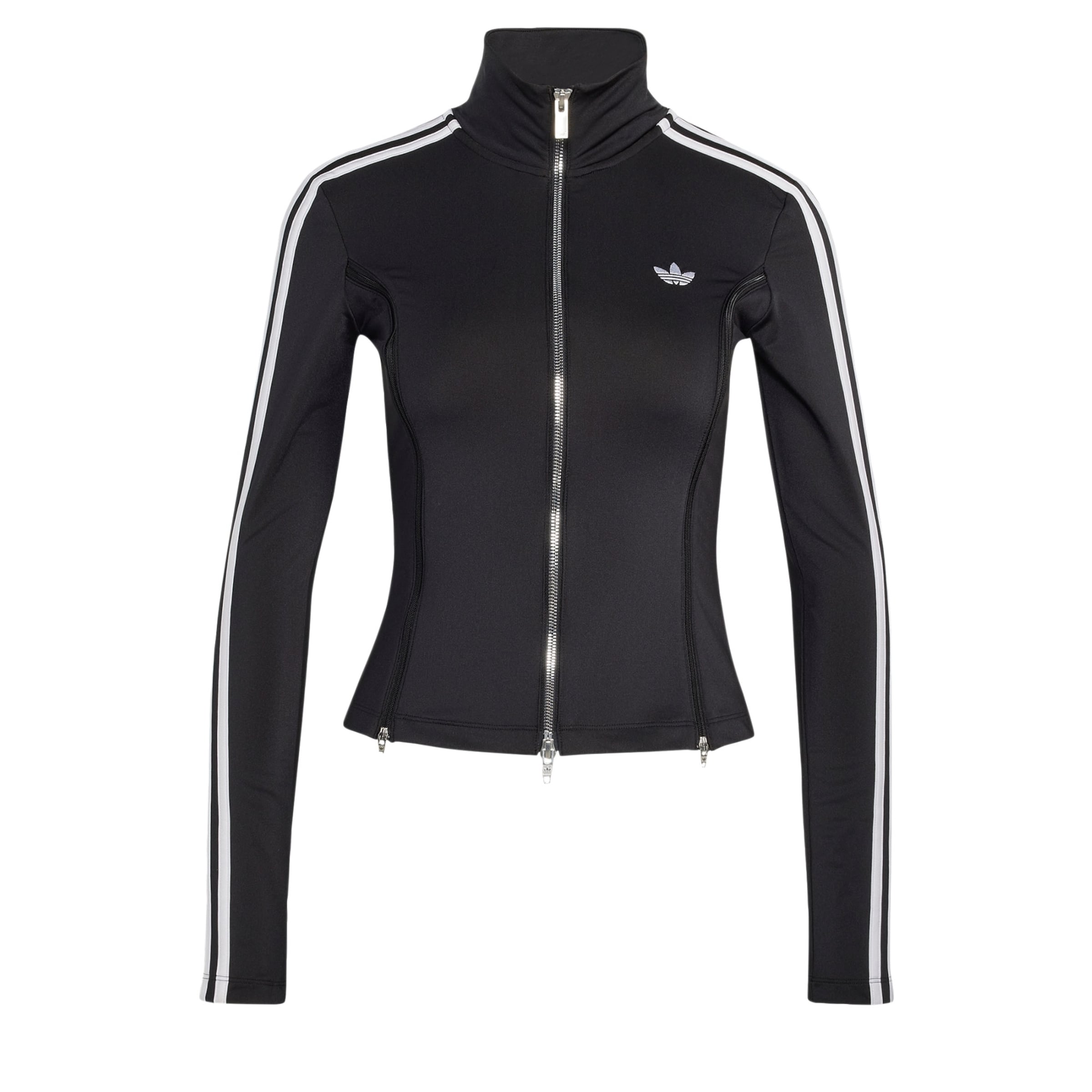 Veste de survêtement ADIDAS ORIGINALS en noir : devant