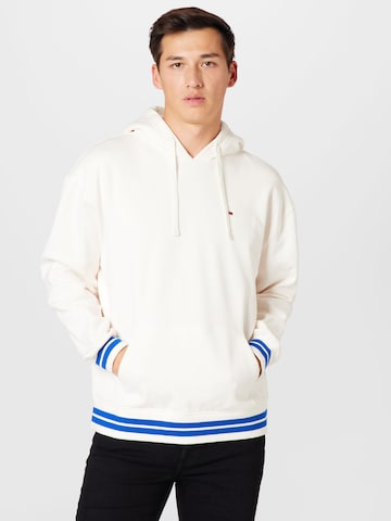 TOMMY HILFIGER Sweatshirt in Beige: voorkant