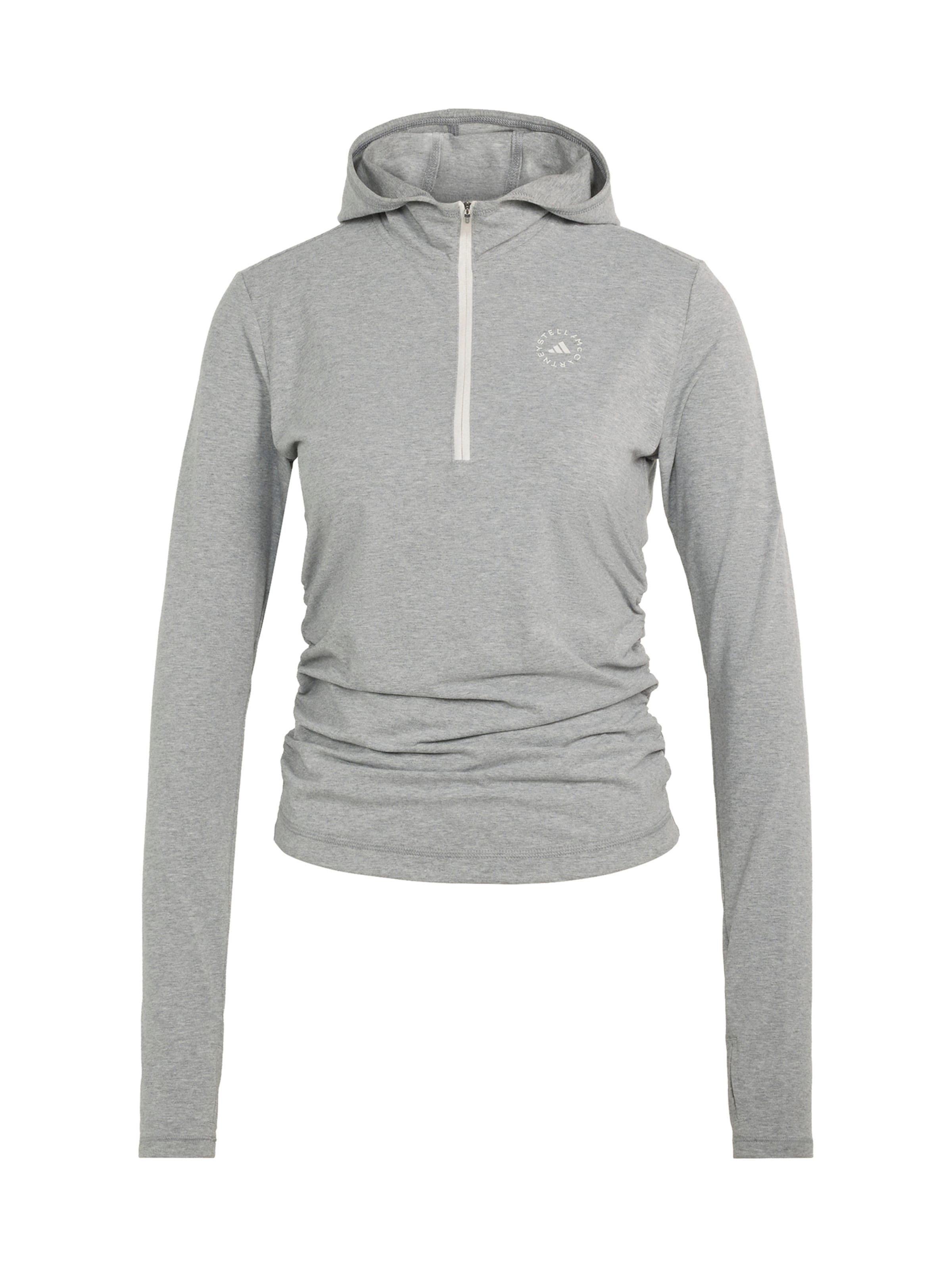 ADIDAS BY STELLA MCCARTNEY Performance shirt 'STD' in Grey: front