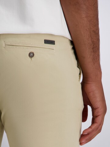 Regular Pantalon chino 'Castres' PIERRE CARDIN en beige