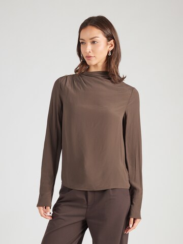 PATRIZIA PEPE Blouse in Brown: front