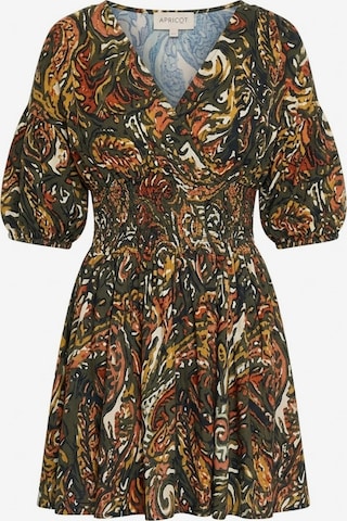 Robe ' ' Apricot en vert : devant