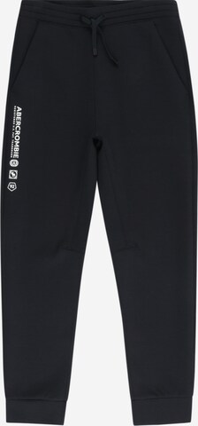 Abercrombie & Fitch Tapered Pants in Grey: front