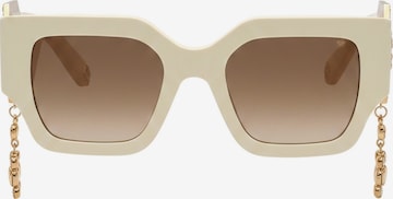 Philipp Plein Okulary przeciwsłoneczne w kolorze biały: przód