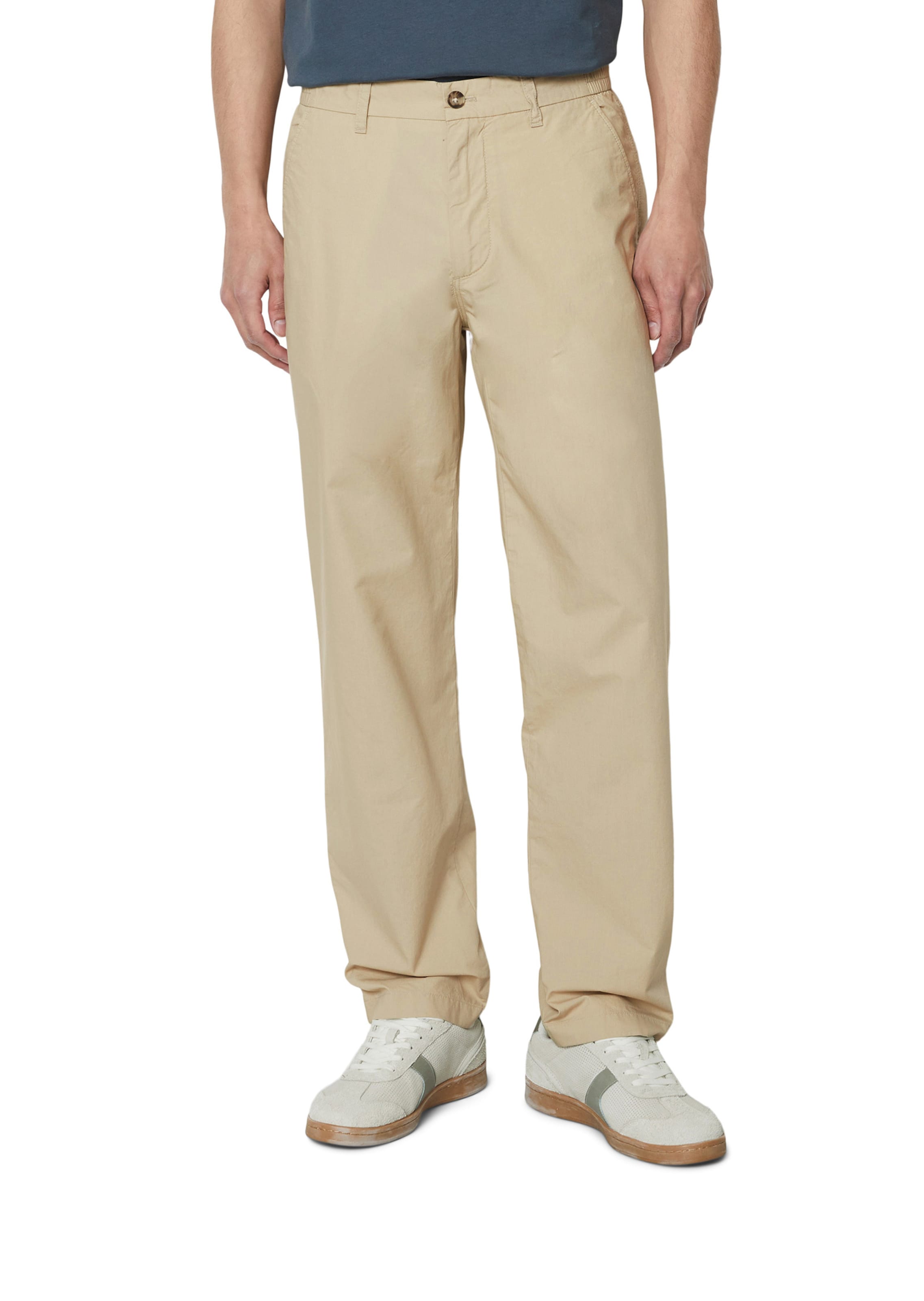 Marc O'Polo Regular Chino trousers 'Bunkris' in Beige: front