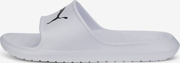 PUMA Beach & Pool Shoes in White: front