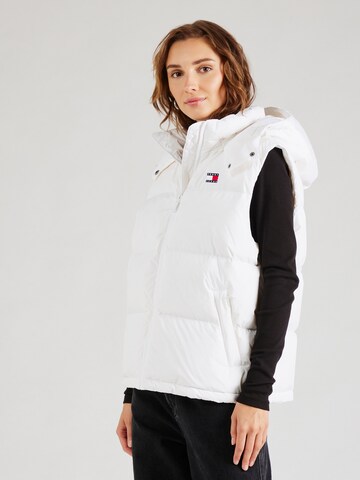 Tommy Jeans Weste 'ALASKA' in Weiß: Vorderseite