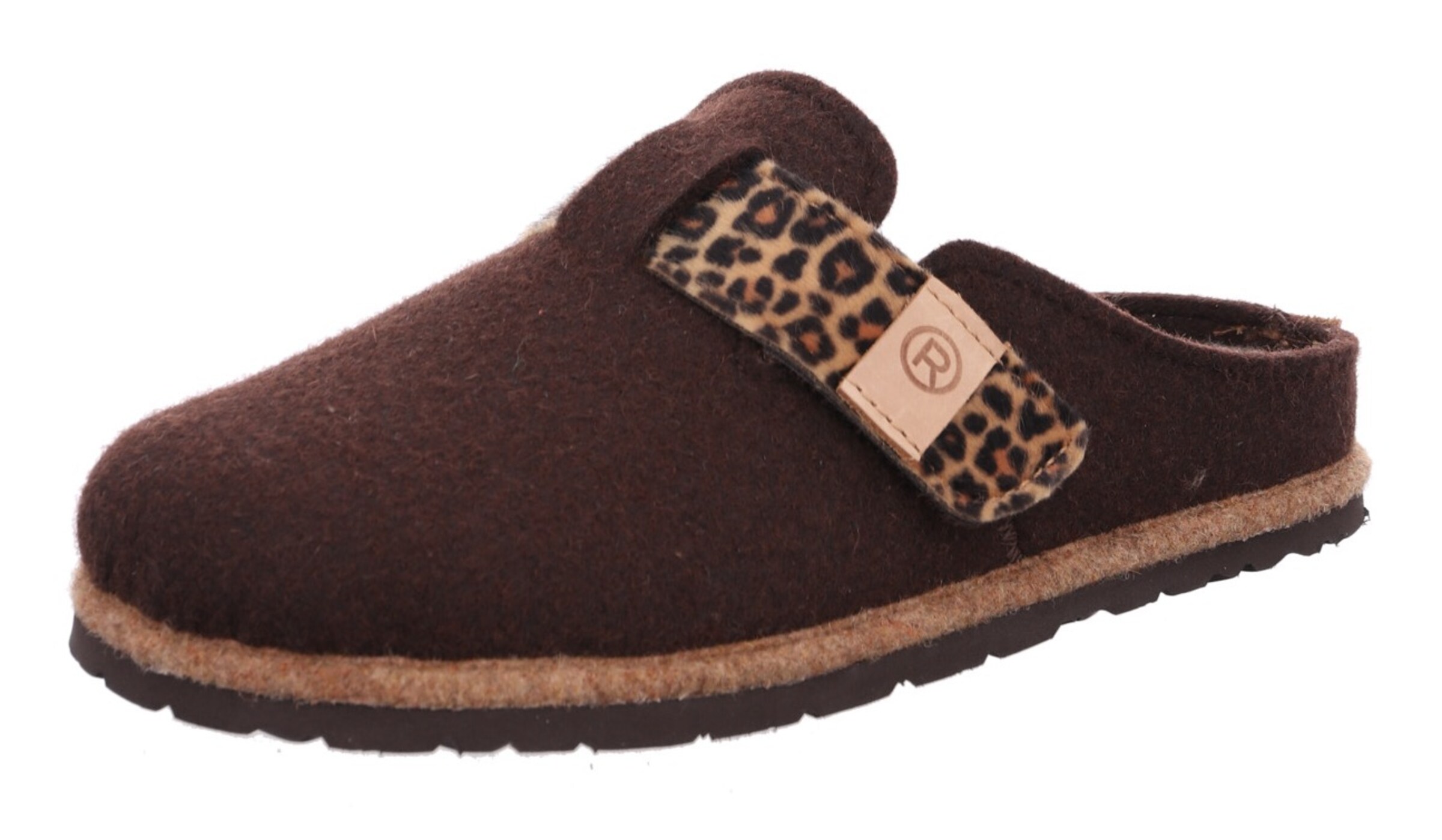 ROHDE Slippers in Brown: front