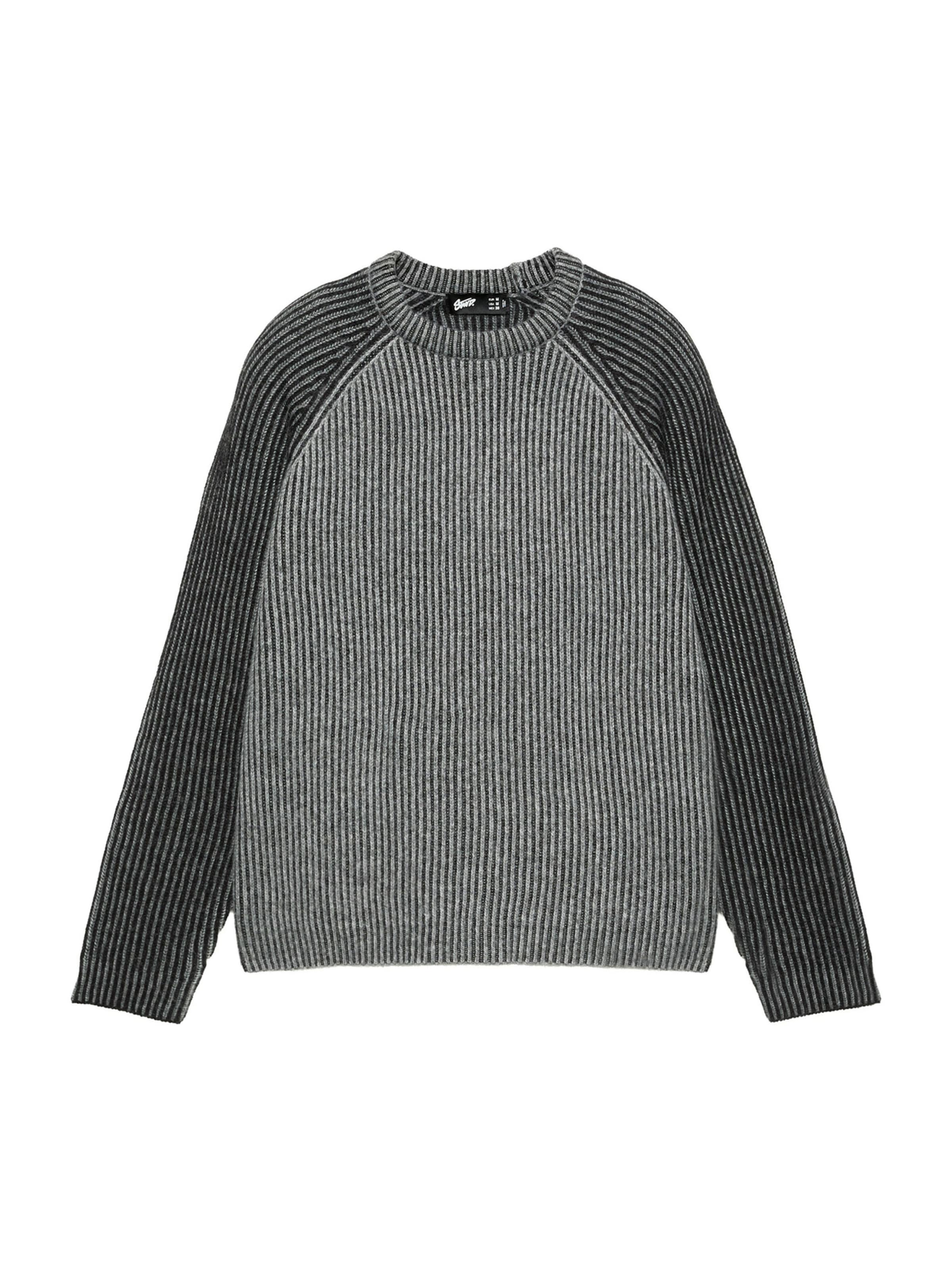 Pulover 'STWD' pe S Pull&Bear pe gri / gri metalic, Vizualizare produs