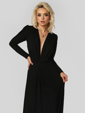 Madnezz House Abendkleid 'Pat' in Schwarz