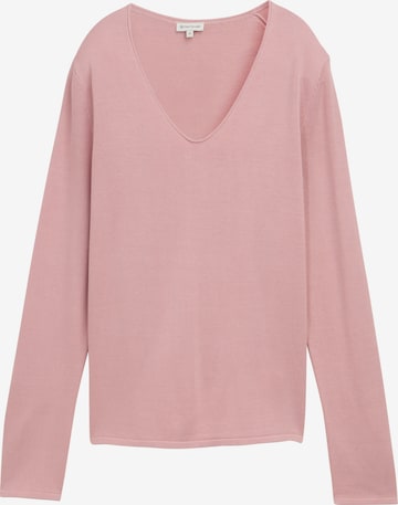 TOM TAILOR Sweater in Pink: front