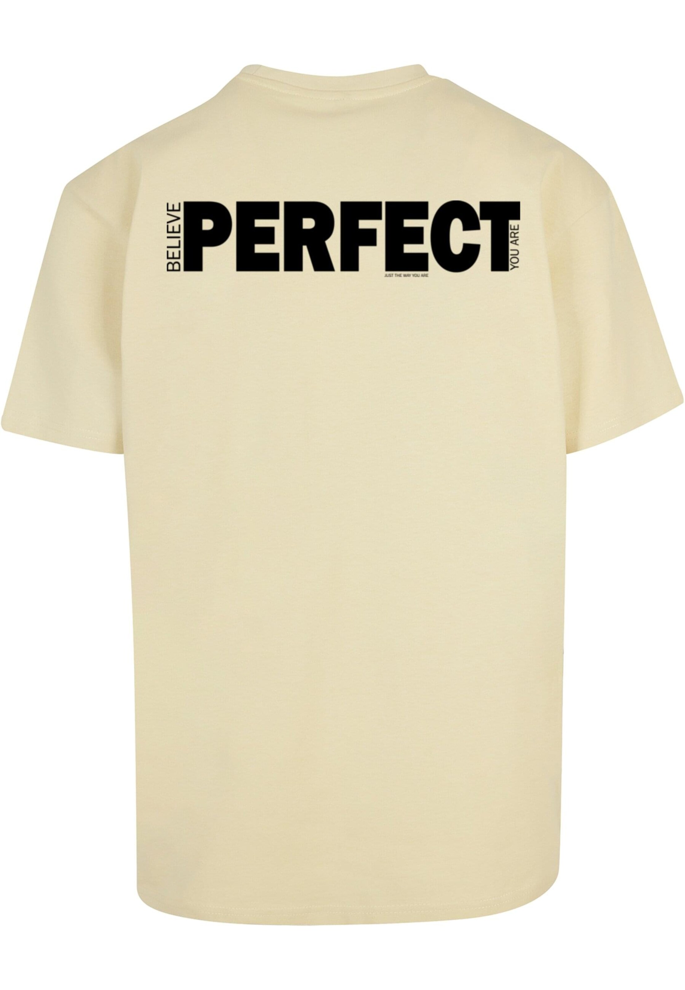 Merchcode Póló 'Believe Front' - sárga