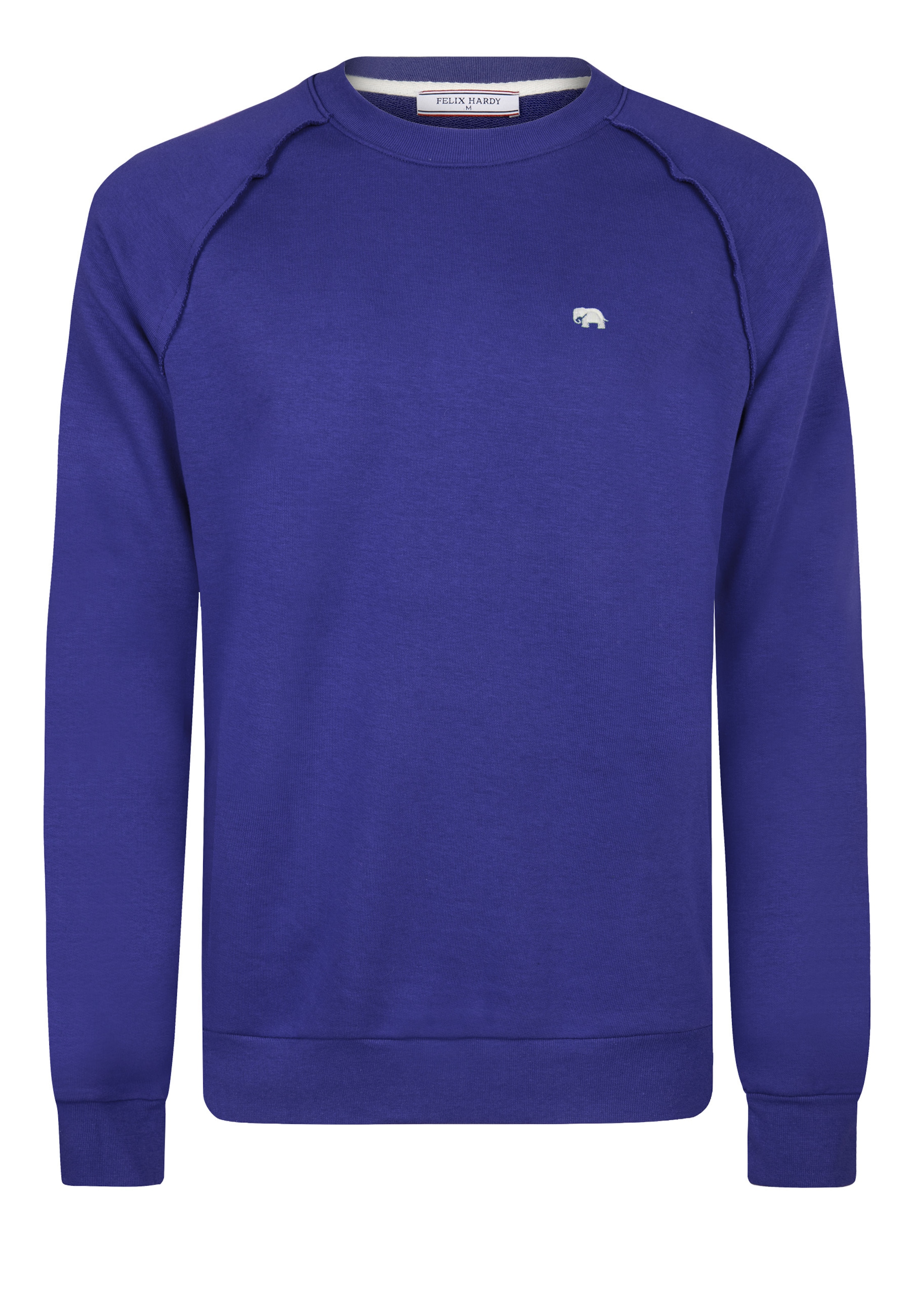 Felpa di Felix Hardy in blu: frontale