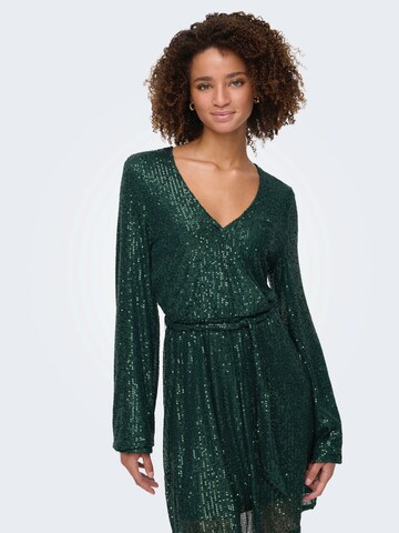 ONLY - Vestido de cocktail 'ONLANNI' em verde: frente