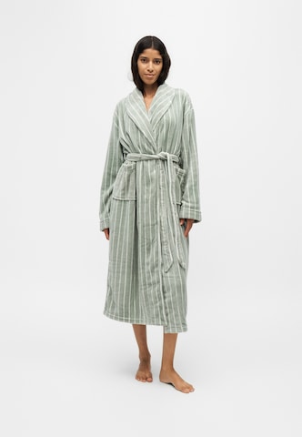 Peignoir long Lindex en vert : devant