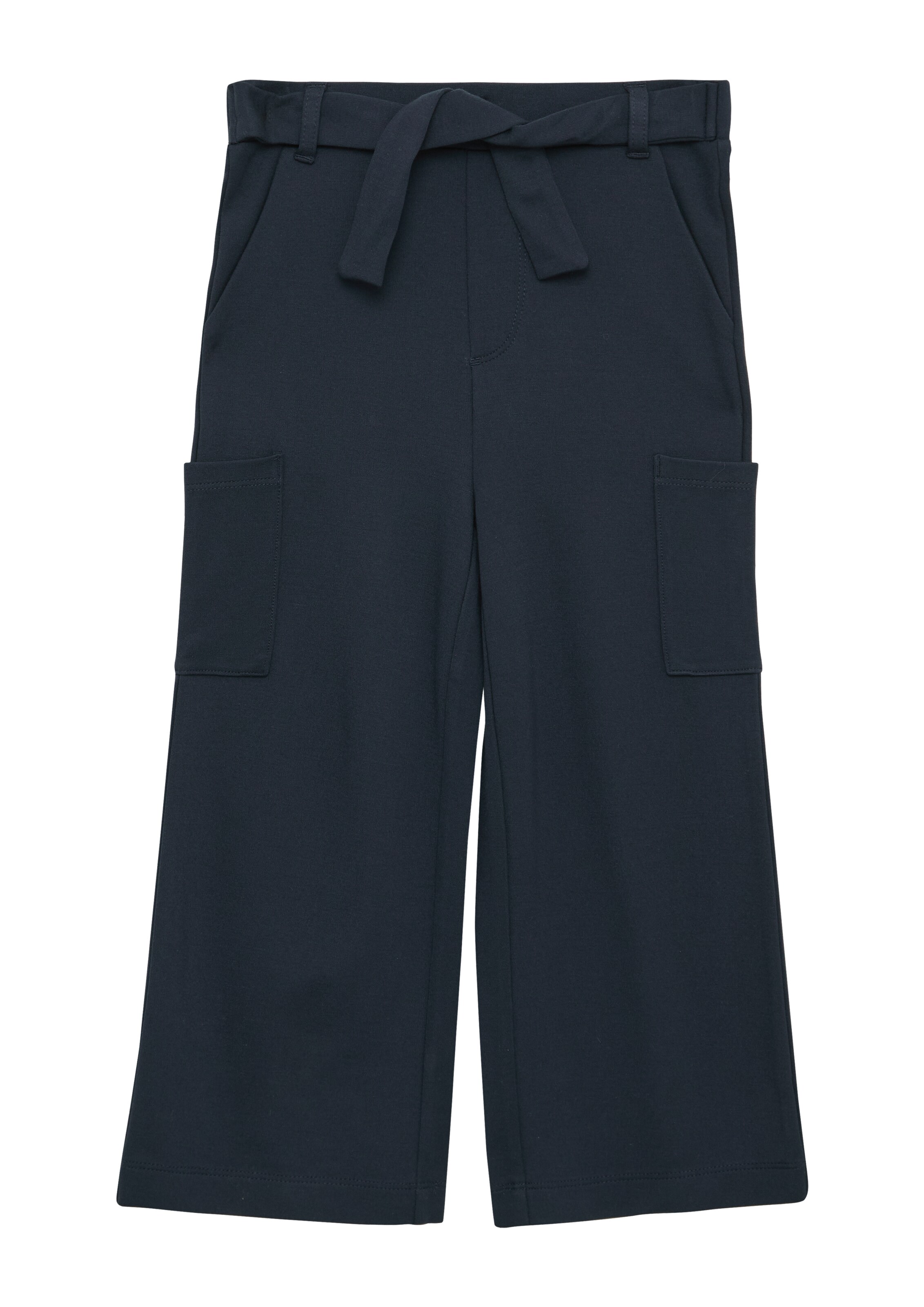 s.Oliver Wide leg Leggings in Blauw: voorkant