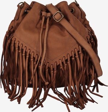 Cabas Samantha Look en marron : devant