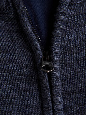 Petrol Industries Knit cardigan in Blue