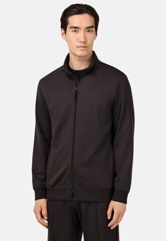 Veste de survêtement 'B Tech' Boggi Milano en marron : devant