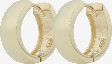 Akzent Ohrringe 'langlebig' in Gold: Vorderseite