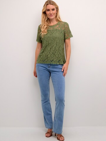 Cream Bluse 'CR Kit' in Grün