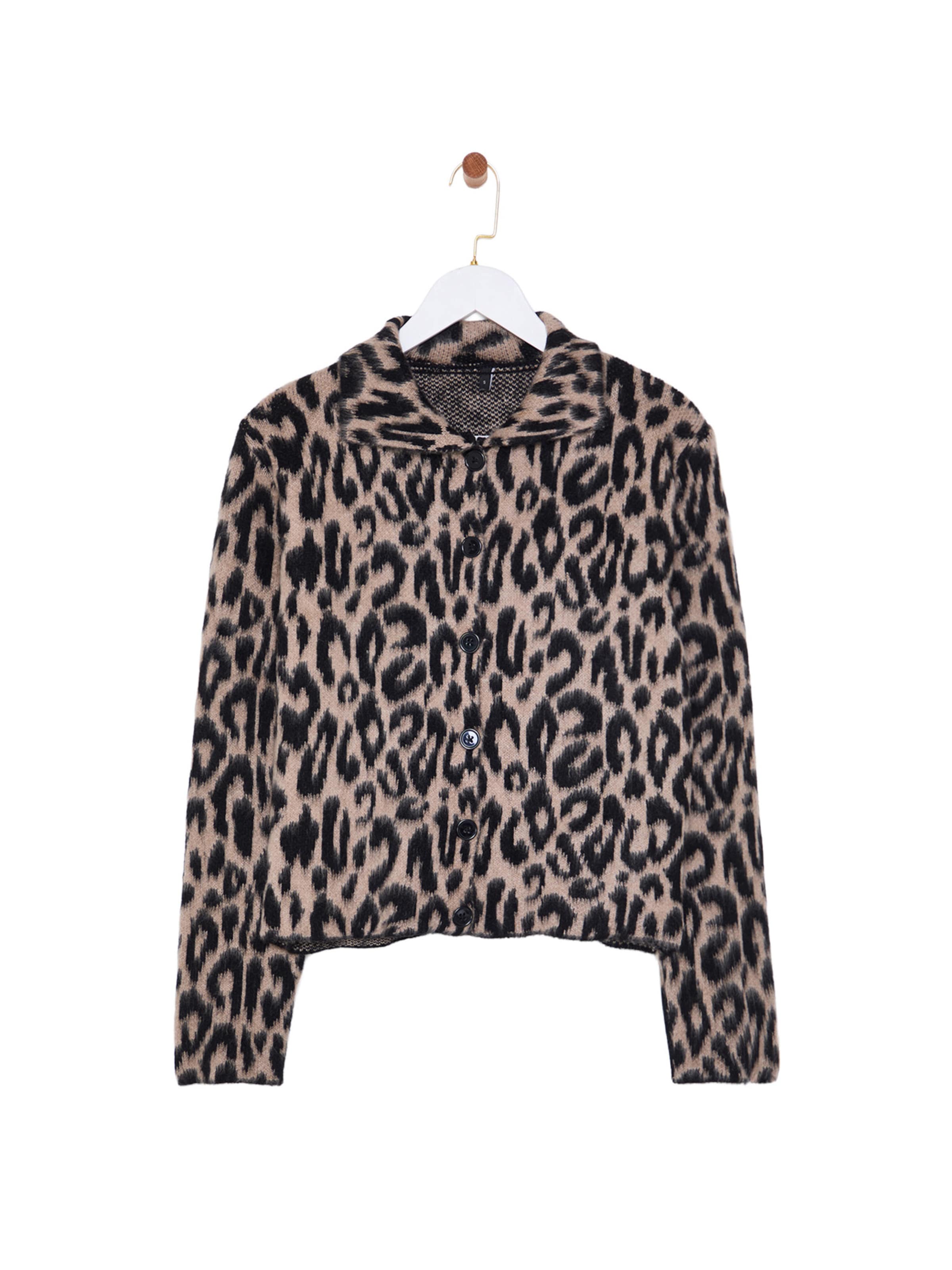 Trendyol Gebreid vest in Bruin: voorkant