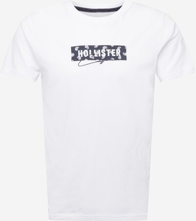 HOLLISTER Tričko - tmavosivá / biela, Produkt