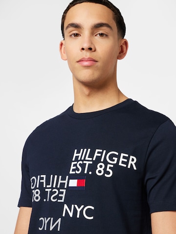 TOMMY HILFIGER - Camiseta en azul