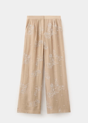 MANGO Loosefit Mütze 'Miso' in Beige