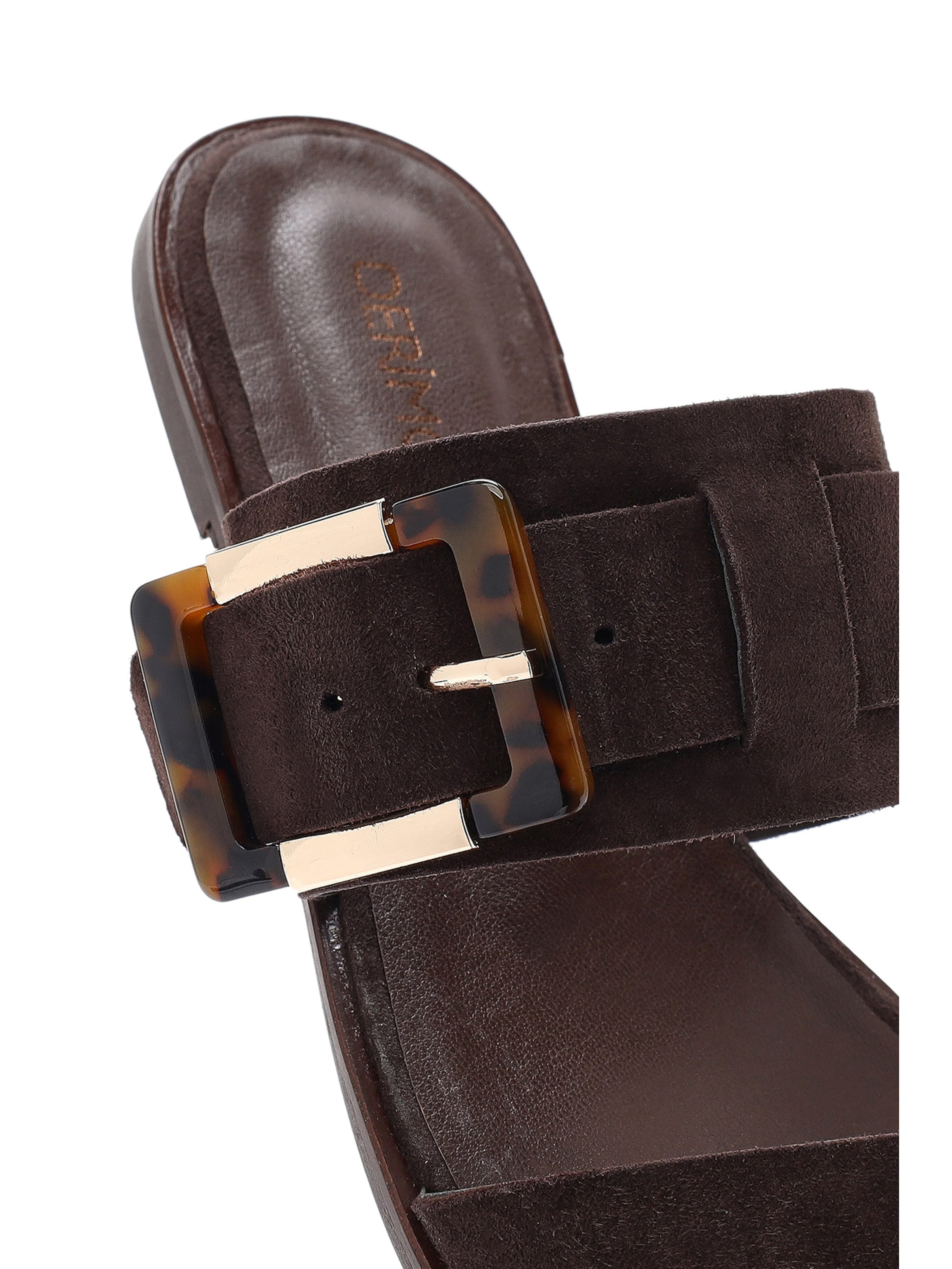 Mule Derimod en marron