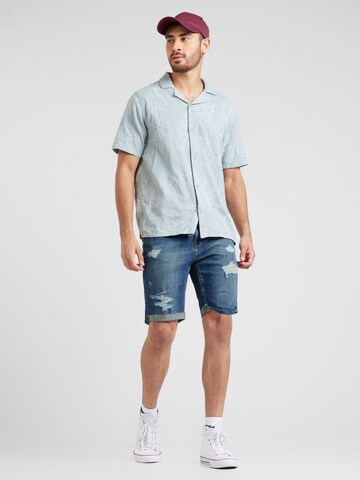 HOLLISTER Regular fit Πουκάμισο 'SUMMER' σε μπλε
