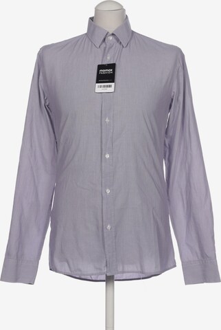 HUGO Button Up Shirt in S in Purple: front