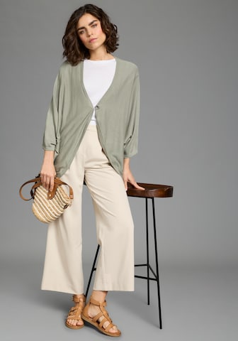 LAURA SCOTT Knit Cardigan in Grey
