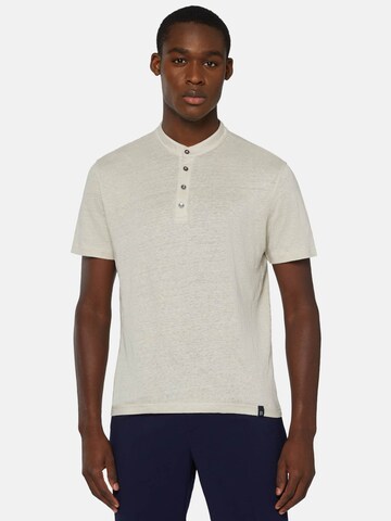 Boggi Milano Poloshirt in Beige: predná strana