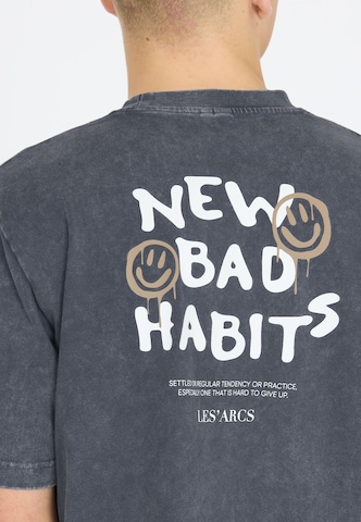 Les'Arcs Functioneel shirt 'Neei' in Grijs