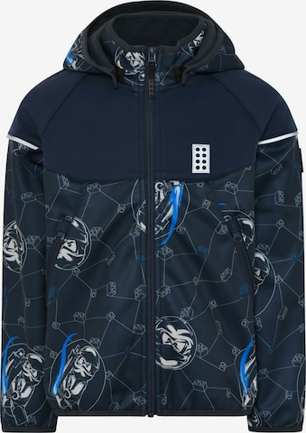 Veste fonctionnelle 'LWSTORM 602' LEGO® kidswear en bleu : devant