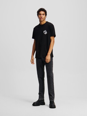 KARL LAGERFELD JEANSSlimfit Traperice - siva boja