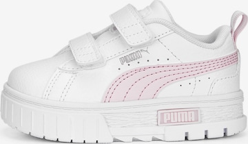 PUMA Athletic Shoes 'Mayze' in White: front