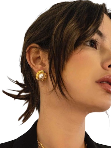 Boucles d'oreilles RteRme en or
