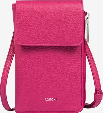 Roeckl Handbag ' Tony ' in Pink: front