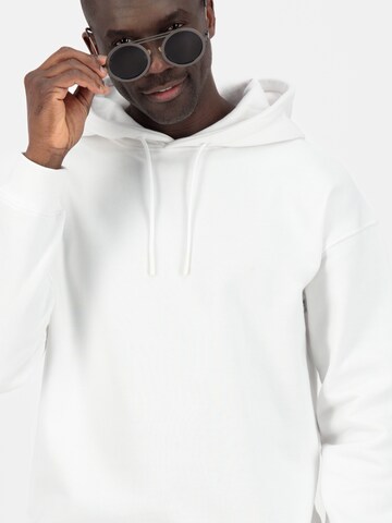 Alife and Kickin - Sudadera 'Bela' en blanco