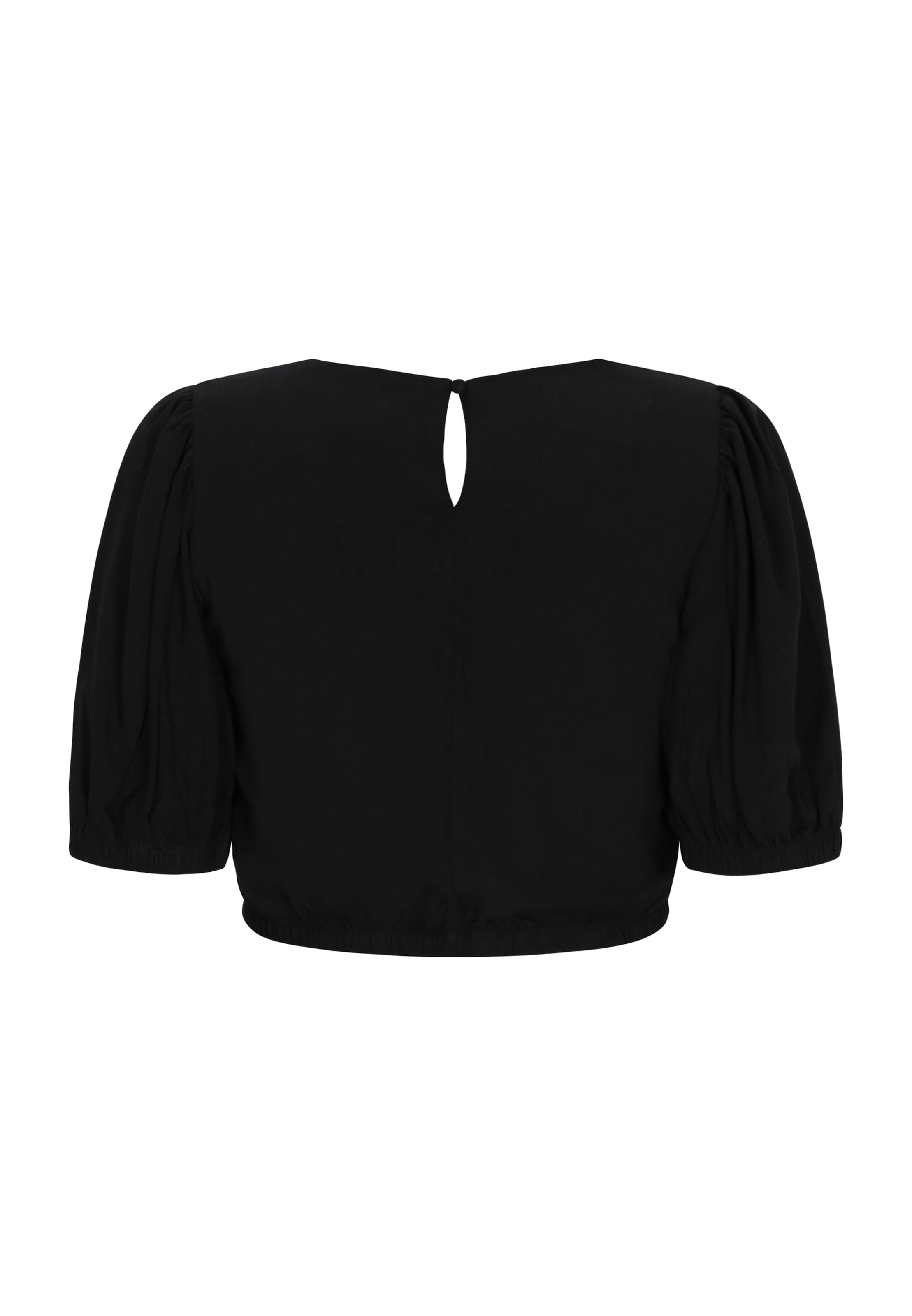 juoda swirly Palaidinė 'Spring Summer'