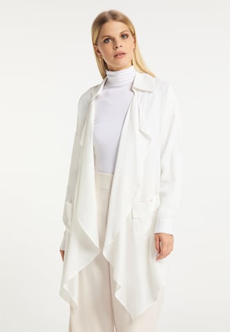 RISA Between-season jacket in White: front