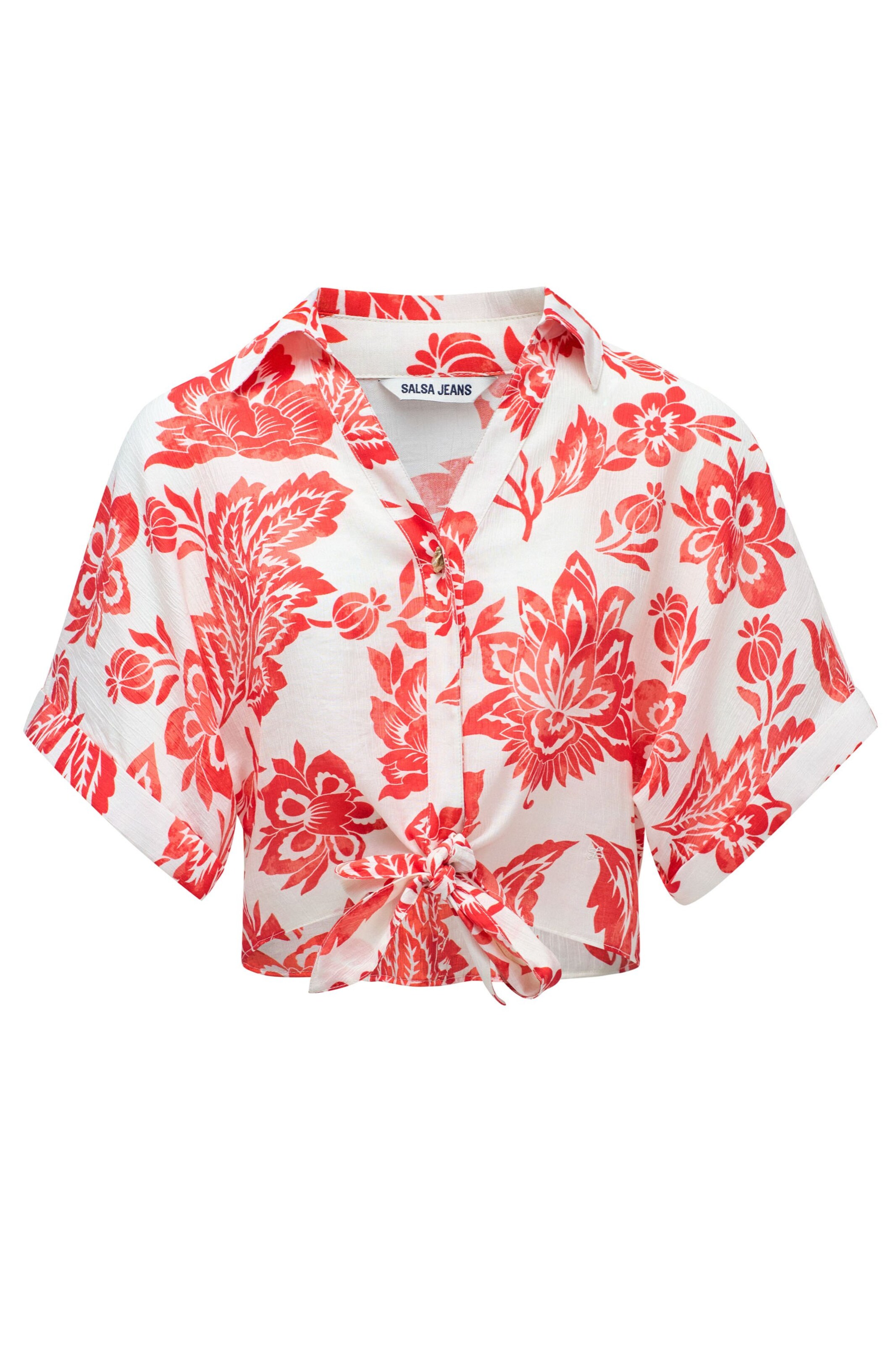 Salsa Jeans Blouse in Red: front