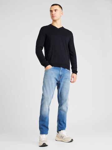 UNITED COLORS OF BENETTON Regular fit Sweater in Black