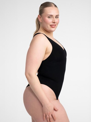 Body modelant 'Tank Bodysuit Sculpting Shapewear mit String' cfab (formerly creamy fabrics) en noir