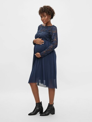 MAMALICIOUS Kleid 'MIVANA' in Blau