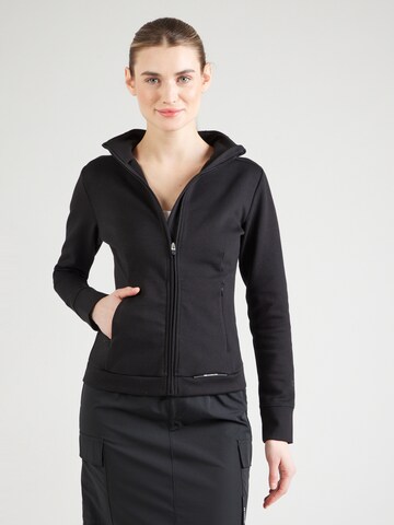 Champion Authentic Athletic Apparel Sweat jacket in Black: front