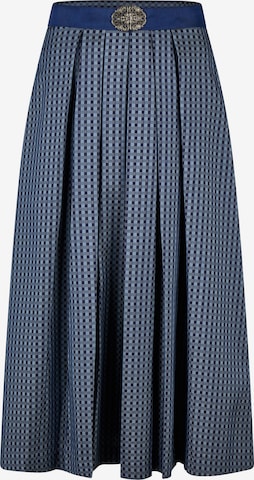 SPIETH & WENSKY Skirt 'Kabarett' in Blue: front
