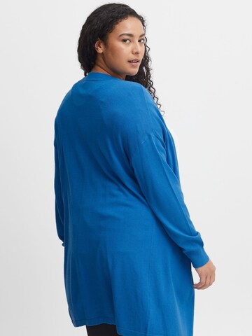 Fransa Curve - Cárdigan ' BLUME ' en azul